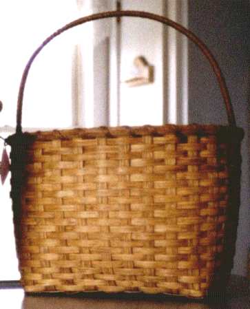 Stained Floor Basket